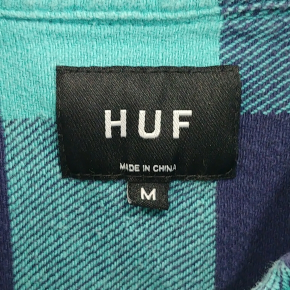 Huf plaid shirt - Picture 4 of 4